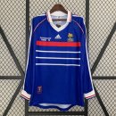 Thailande Maillot France Domicile ML Retro 1998