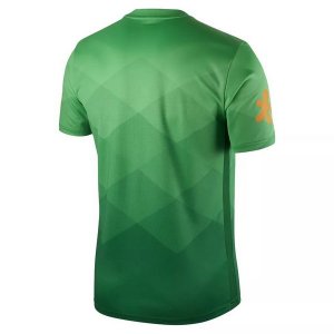 Maillot De Foot Entrainement Brésil 2021 Vert Pas Cher