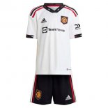 Maillot De Foot Manchester United Exterieur Enfant 2022-2023 Pas Cher