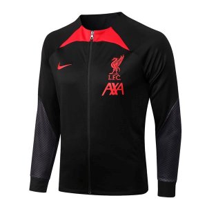 Survetement Liverpool 2023 Noir Gris Pas Cher