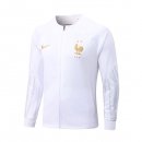 Veste France 2022-2023 Blanc Bleu Pas Cher