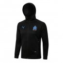 Veste Con Capucha Marseille 2022-2023 Noir Pas Cher