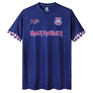 Maillot De Foot Iron Maiden x West Ham Exterieur Retro Pas Cher