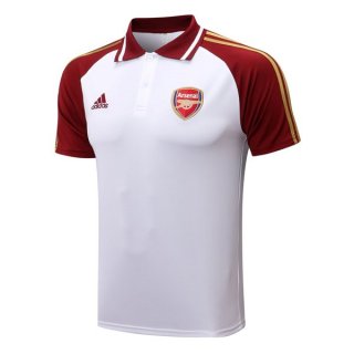 Polo Arsenal 2022-2023 Rouge Blanc Pas Cher