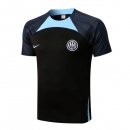 Maillot De Foot Entrenamien Inter Milan 2022-2023 Noir Pas Cher