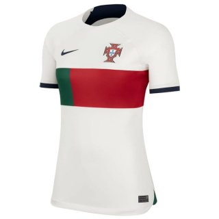 Maillot De Foot Portugal Exterieur Femme 2022-2023 Pas Cher