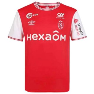 Thailande Maillot De Foot Stade De Reims Domicile 2022-2023 Pas Cher