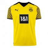 Thailande Maillot De Foot Dortmund Domicile 2021-2022 Jaune Pas Cher