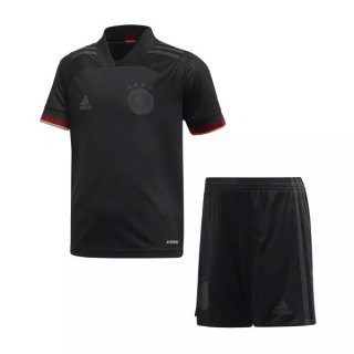 Maillot De Foot Allemagne Exterieur Enfant 2021 Noir Pas Cher