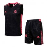 Maillot De Foot Real Madrid Sans Manches 2022 Noir Pas Cher