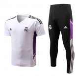 Maillot De Foot Real Madrid Ensemble Complet 2022-2023 Blanc Pas Cher