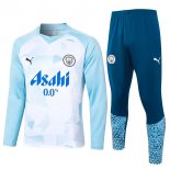 Training Manchester City 2024-2025 Blanc Bleu