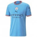 Thailande Maillot De Foot Manchester City Domicile 2022-2023 Pas Cher