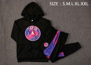 Sweat Shirt Capuche Paris Saint Germain 2022 Rouge Noir 2 Pas Cher