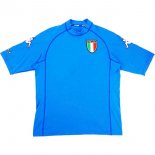 Thailande Maillot De Foot Italy Domicile Retro 2000 Bleu Pas Cher