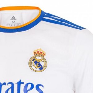 Thailande Maillot De Foot Real Madrid Domicile 2021-2022 Blanc Pas Cher