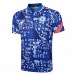 Polo Chelsea 2021-2022 Bleu Pas Cher