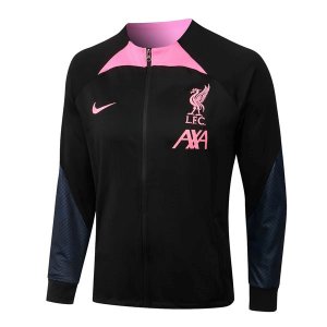 Survetement Liverpool 2023 Noir Rose Pas Cher