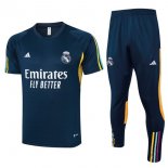 Thailande Maillot Real Madrid Ensemble Complet 2024 Bleu