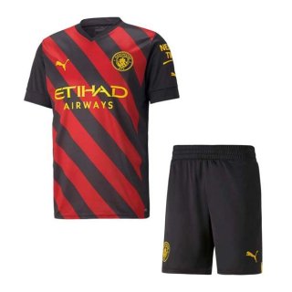 Maillot De Foot Manchester City Exterieur Enfant 2022-2023 Pas Cher