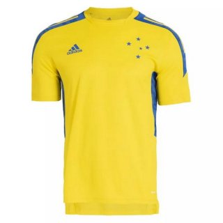 Maillot De Foot Entrainement Cruzeiro 2021-2022 Jaune Pas Cher