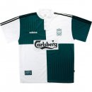 Thailande Maillot De Foot Liverpool Exterieur Retro 1995 1996 Vert Pas Cher