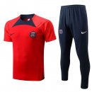 Maillot De Foot PSG Ensemble Complet 2022-2023 Rouge Pas Cher