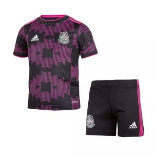 Maillot De Foot Mexique Domicile Enfant 2021 Purpura Pas Cher