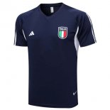 Maillot De Foot Entrainement Italie 2023-2024 Bleu