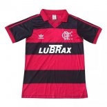 Thailande Maillot De Foot Flamengo Domicile Retro 1990 Rouge Pas Cher