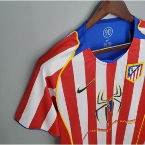 Thailande Maillot De Foot Retro Atlético Madrid 2004 05 Pas Cher