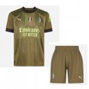 Maillot De Foot AC Milan Third Enfant 2022-2023 Pas Cher