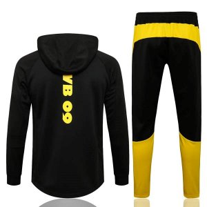 Sweat Shirt Capuche Borussia Dortmund 2022-2023 Noir Jaune Pas Cher