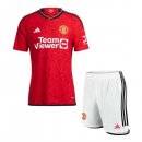 Maillot Manchester United Domicile Enfant 2023-2024