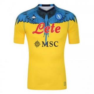 Thailande Maillot De Foot Napoli Spécial 2021-2022 Jaune Pas Cher