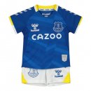 Maillot De Foot Everton Domicile Enfant 2021-2022 Bleu Pas Cher