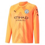 Thailande Maillot De Foot Manchester City Gardien ML 2022-2023 Rose Pas Cher