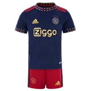 Maillot De Foot Ajax Exterieur Enfant 2022-2023 Pas Cher