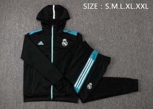 Sweat Shirt Capuche Real Madrid 2022 Noir Pas Cher