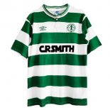 Thailande Maillot De Foot Celtic Domicile Retro 1888 1988 Vert Pas Cher