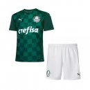 Maillot De Foot Palmeiras Domicile Enfant 2021-2022 Vert Pas Cher