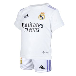 Maillot De Foot Real Madrid Domicile Bebé 2022-2023 Pas Cher