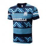 Maillot De Foot Entrenamien Marseille 2022-2023 Bleu Pas Cher