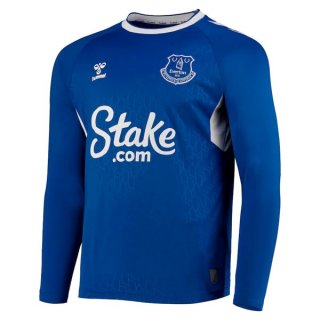 Thailande Maillot De Foot Everton Domicile ML 2022-2023 Pas Cher