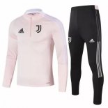 Survetement Juventus 2021-2022 Rose Noir Pas Cher