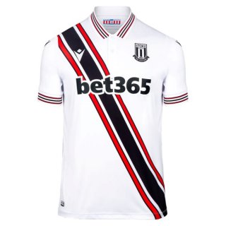 Thailande Maillot De Foot Stoke City Exterieur 2022-2023 Blanc Pas Cher