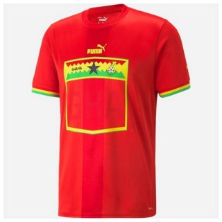 Thailande Maillot De Foot Ghana Exterieur 2022 Rouge Pas Cher