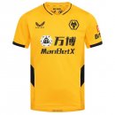 Thailande Maillot De Foot Wolves Domicile 2021-2022 Jaune Pas Cher