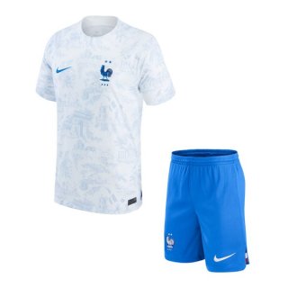 Maillot De Foot France Exterieur Enfant 2022-2023 Pas Cher