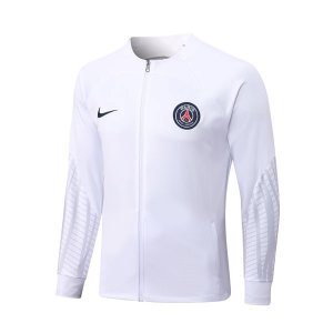 Survetement Paris Saint Germain 2023 Blanc Bleu Pas Cher